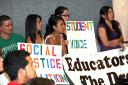 Arizona students protest Proposition 300 (Photo courtesy of Cronkite News Service, ASU)