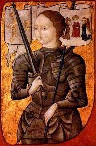 Jeanne d'Arc, An artist's c. 1485 interpretation.