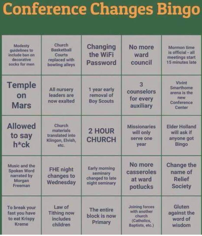 Conference Prep What Do You Expect From General Conference The