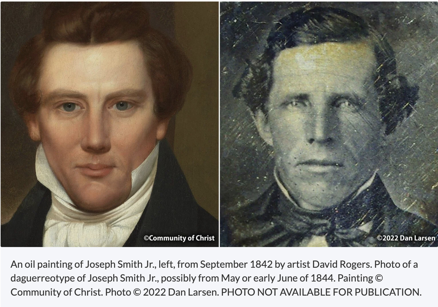Was a photo of Joseph Smith discovered? The Millennial Star